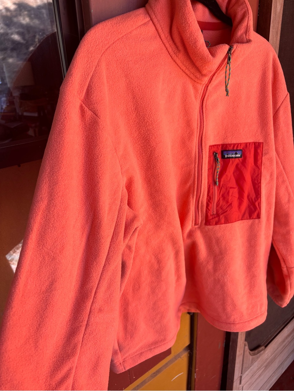 Patagonia Coral Pink Fleece Jacket - Picture 7 of 7